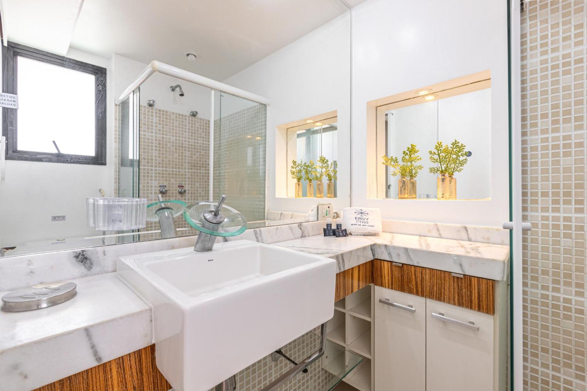 Apartment Easy Star - Na Olimpia Com Ofuro E Vista Incrivel - Te01h Sao Paulo