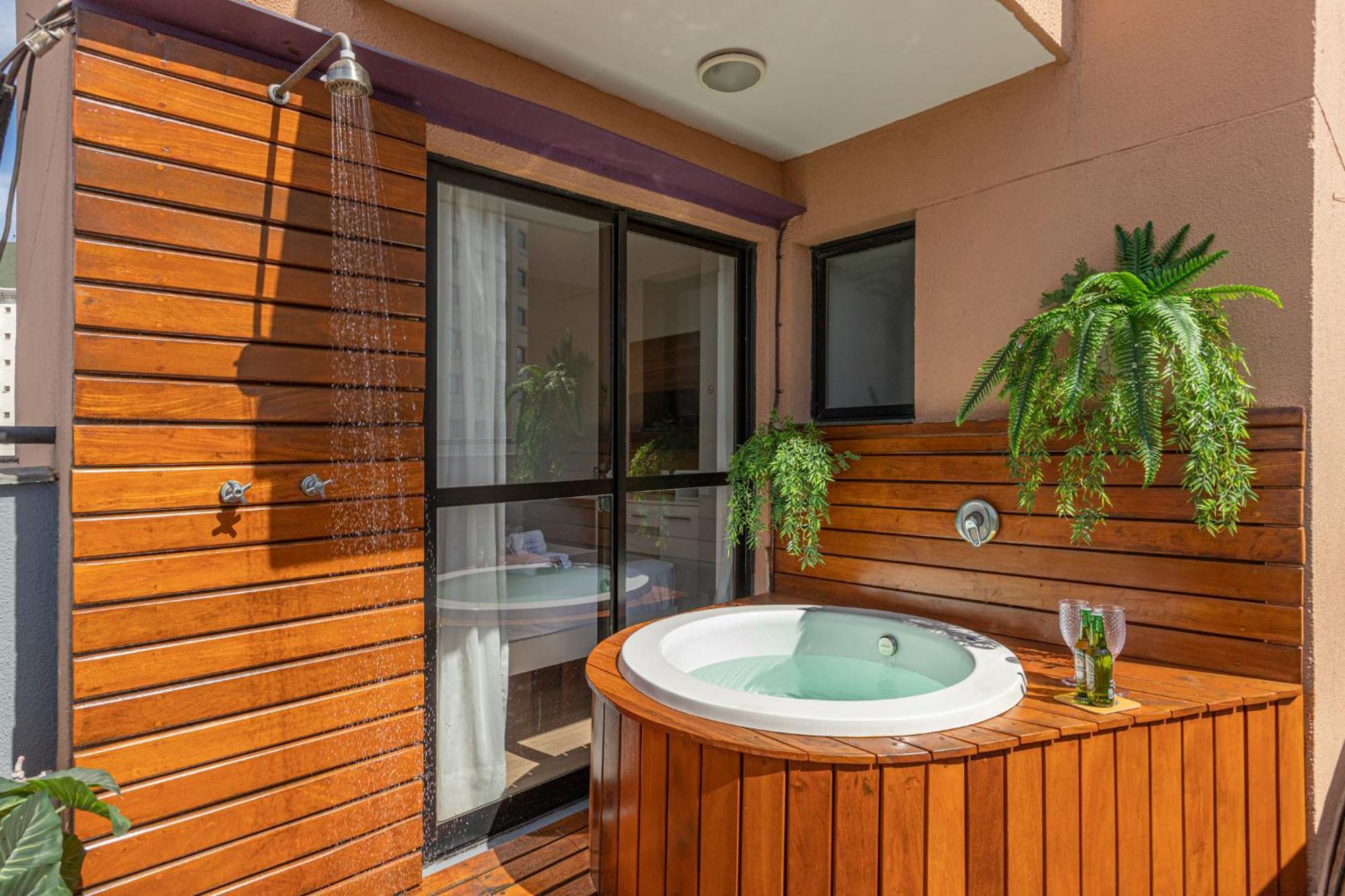 Easy Star - Na Olimpia Com Ofuro E Vista Incrivel - Te01h Apartamento *